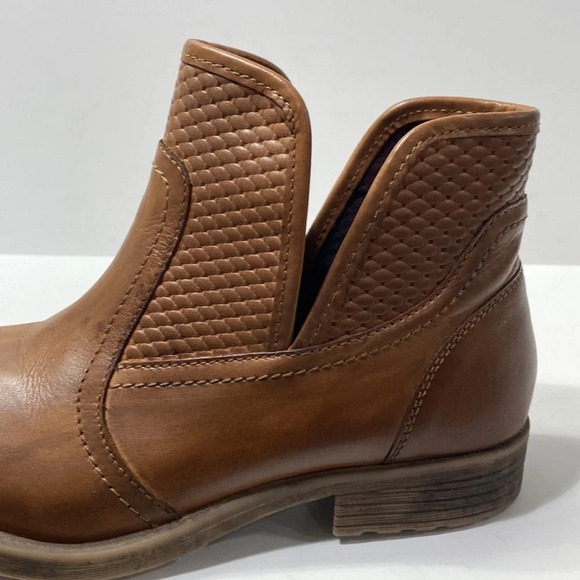 Bed Stu Roan Brown Gossip Handmade Leather Distressed Ankle Boots Size 7.5 - Picture 12 of 15